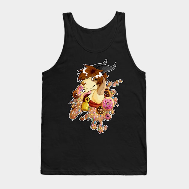 Donut Goat Tank Top by Cynical_Blue